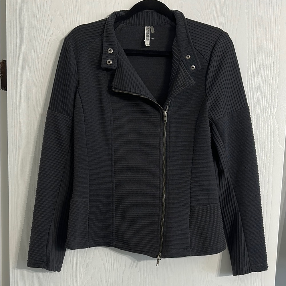Monoreno Black Blazer Tailored Suit Jacket